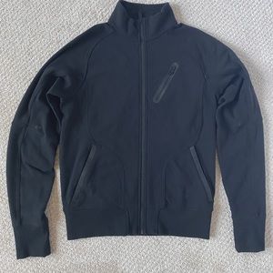 Lululemon Zip-Up Jacket, Black, Size 6.